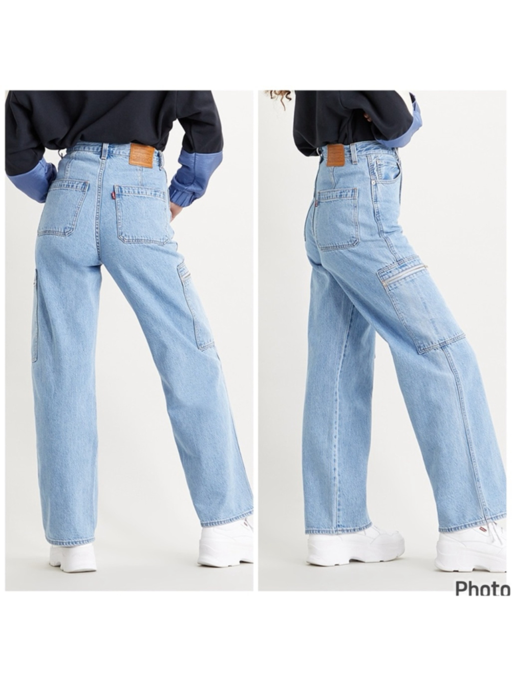 Levi's Utility High Loose Jean Size 24 Blue